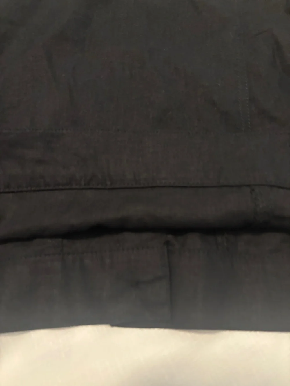 Casa Cabana Black Linen Blend Jacket SZ XL pearlized buttons casual vacay NWT - Picture 9 of 10